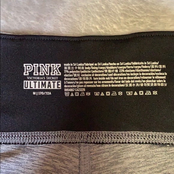 Women’s pink Victoria’s Secret Crops leggings - Picture 8 of 10